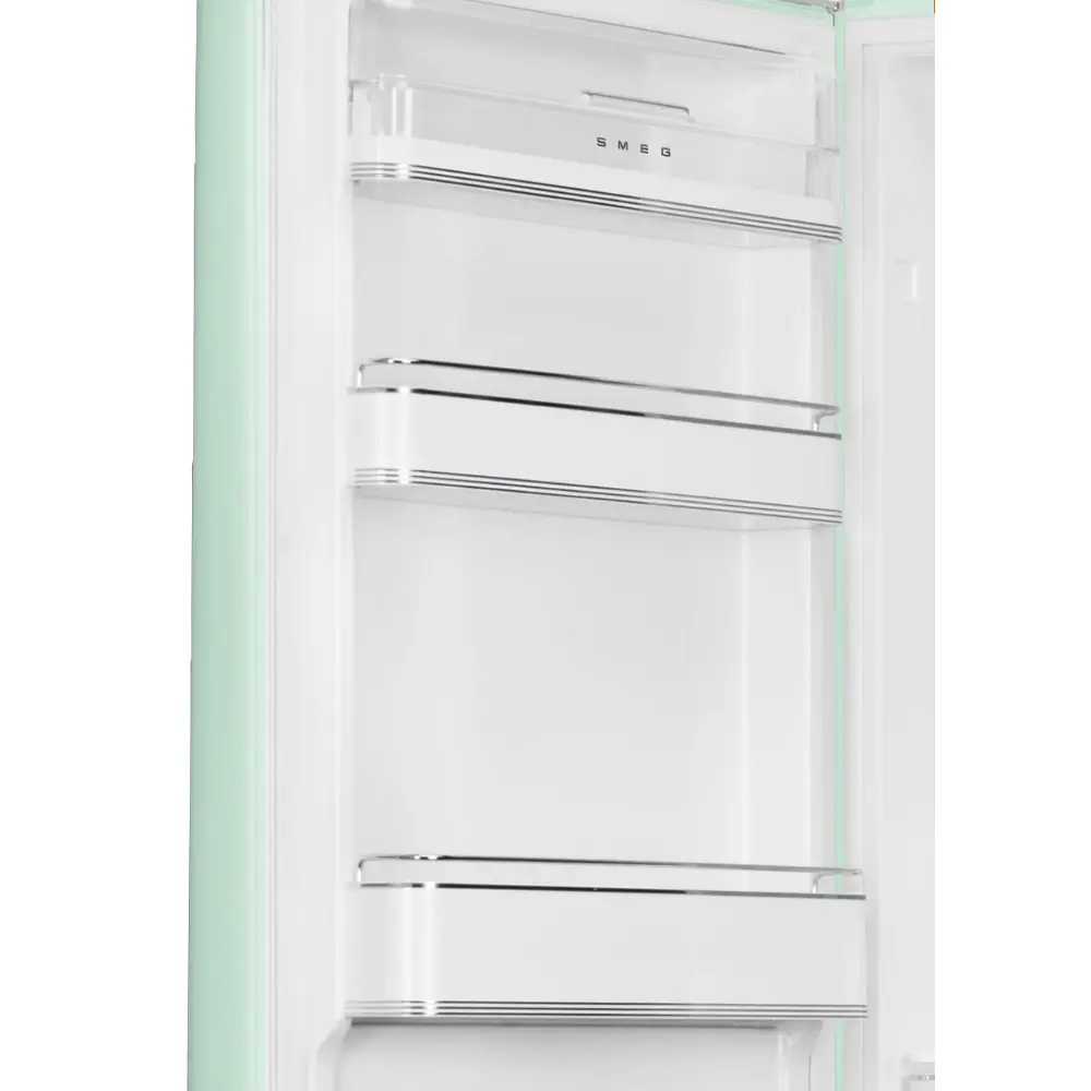 Frigorífico Combinado Smeg Anni 50 - NoFrost - Verde Pastel Água - Dobradiça à Esquerda - FAB32LPG6 - Image 3