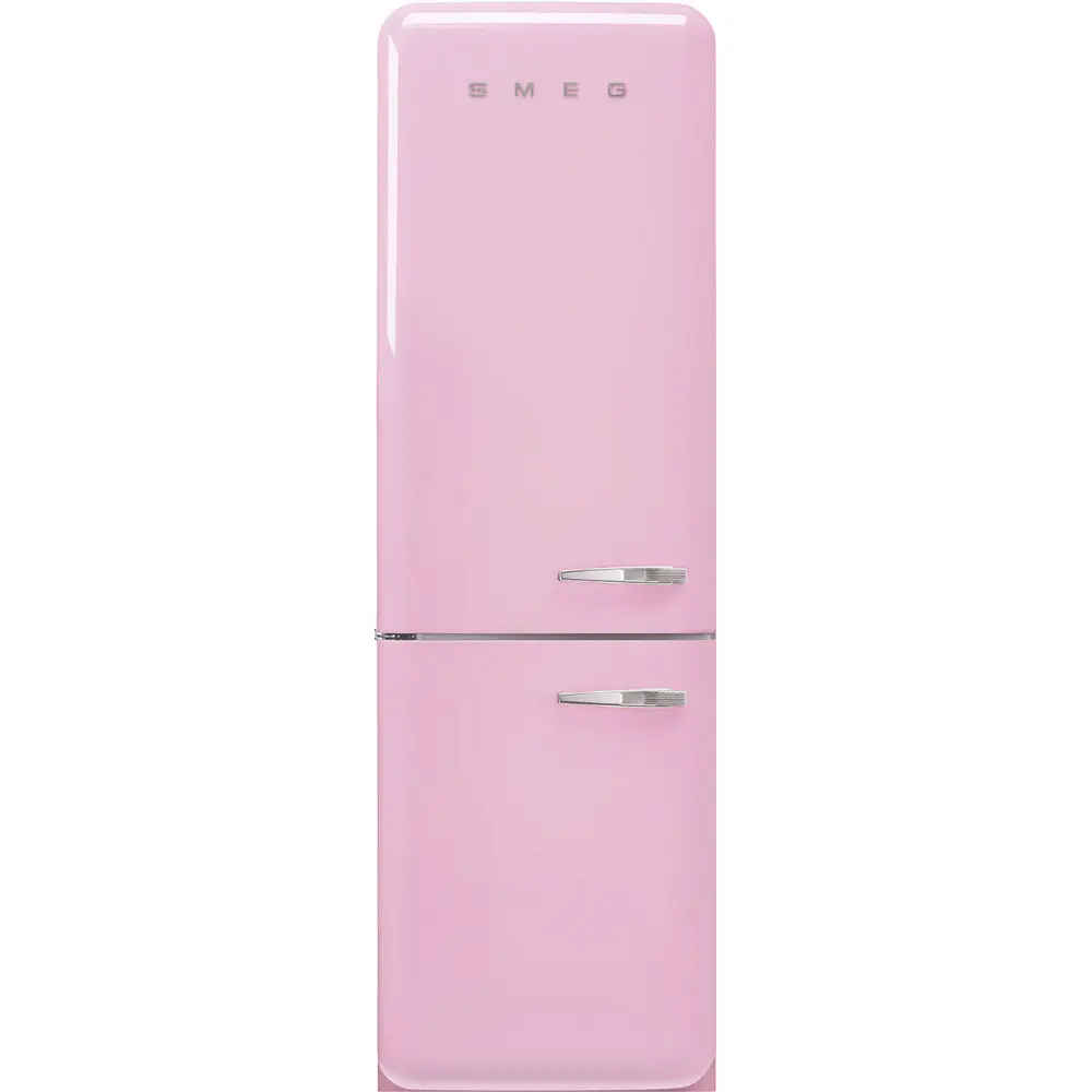 Frigorífico Combinado Smeg Anni 50 - NoFrost - Rosa - Dobradiça à Esquerda - FAB32LPK6
