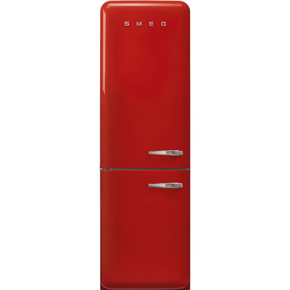 Frigorífico Combinado Smeg Anni 50 - NoFrost - Vermelho - Dobradiça à Esquerda - FAB32LRD6