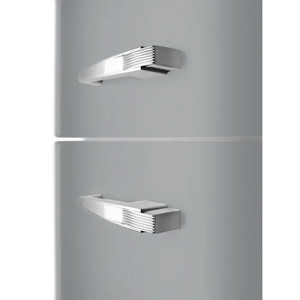 Frigorífico Combinado Smeg Anni 50 - NoFrost - Cinza (Silver) - Dobradiça à Esquerda - FAB32LSV6 - Image 9