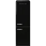 Frigorífico Combinado Smeg Anni 50 - NoFrost - Preto - Dobradiça à Direita - FAB32RBL6