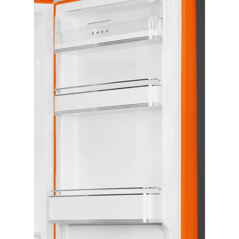 Frigorífico Combinado Smeg Anni 50 - NoFrost - Laranja - Dobradiça à Direita - FAB32ROR6 - Image 5