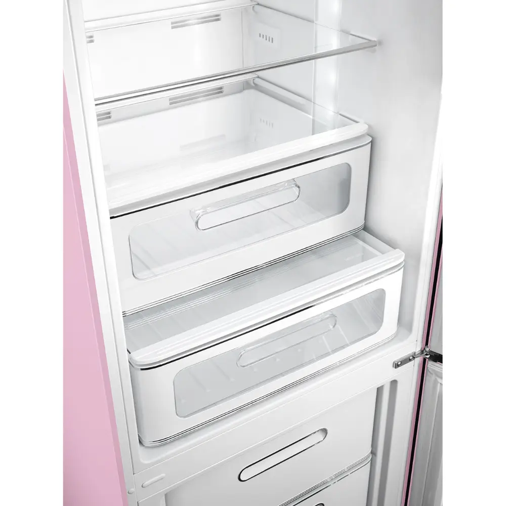 Frigorífico Combinado Smeg Anni 50 - NoFrost - Rosa - Dobradiça à Direita - FAB32RPK6 - Image 11