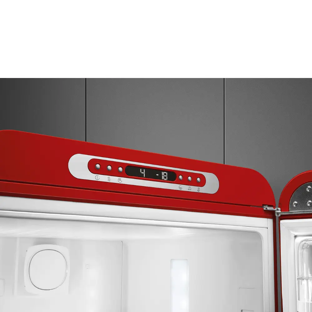 Frigorífico Combinado Smeg Anni 50 - NoFrost - Vermelho - Dobradiça à Direita - FAB32RRD6 - Image 3