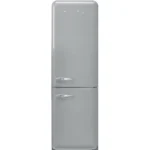 Frigorífico Smeg Anos 50 - Cinza Prata - NoFrost Total - FAB32RSV5
