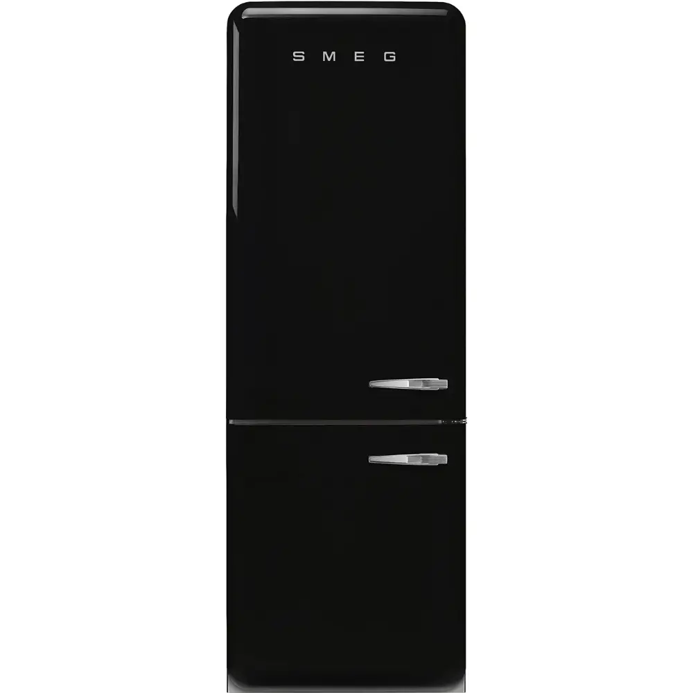 Frigorífico Combinado Smeg Anni 50 XXL (70cm) - Preto - Dobradiça à Esquerda - FAB38LBL6