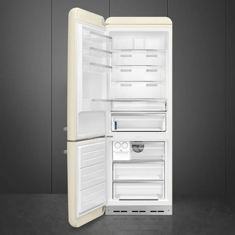 Frigorífico Combinado Smeg Anni 50 XXL (70cm) - Creme - Dobradiça à Esquerda - FAB38LCR6 - Image 2