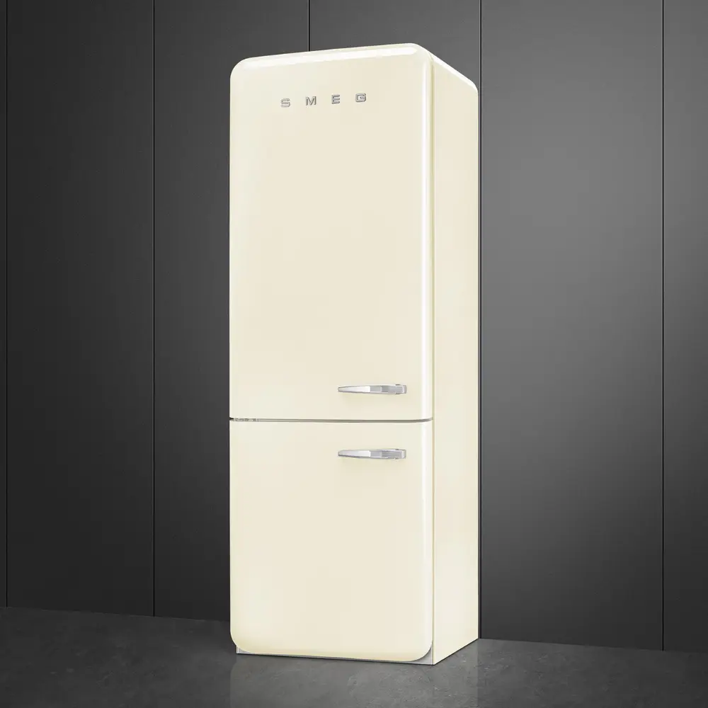 Frigorífico Combinado Smeg Anni 50 XXL (70cm) - Creme - Dobradiça à Esquerda - FAB38LCR6 - Image 4