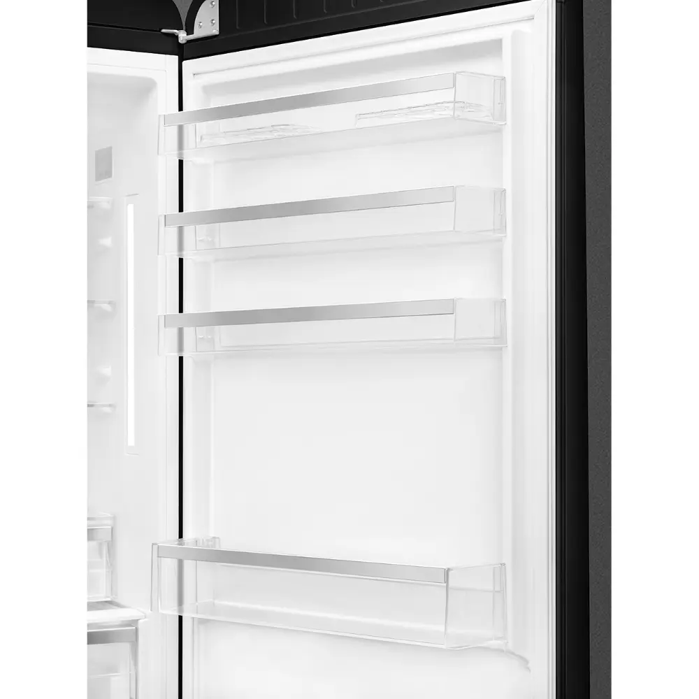 Frigorífico Combinado Smeg Anni 50 XXL (70cm) - Preto - Dobradiça à Direita - FAB38RBL6 - Image 9