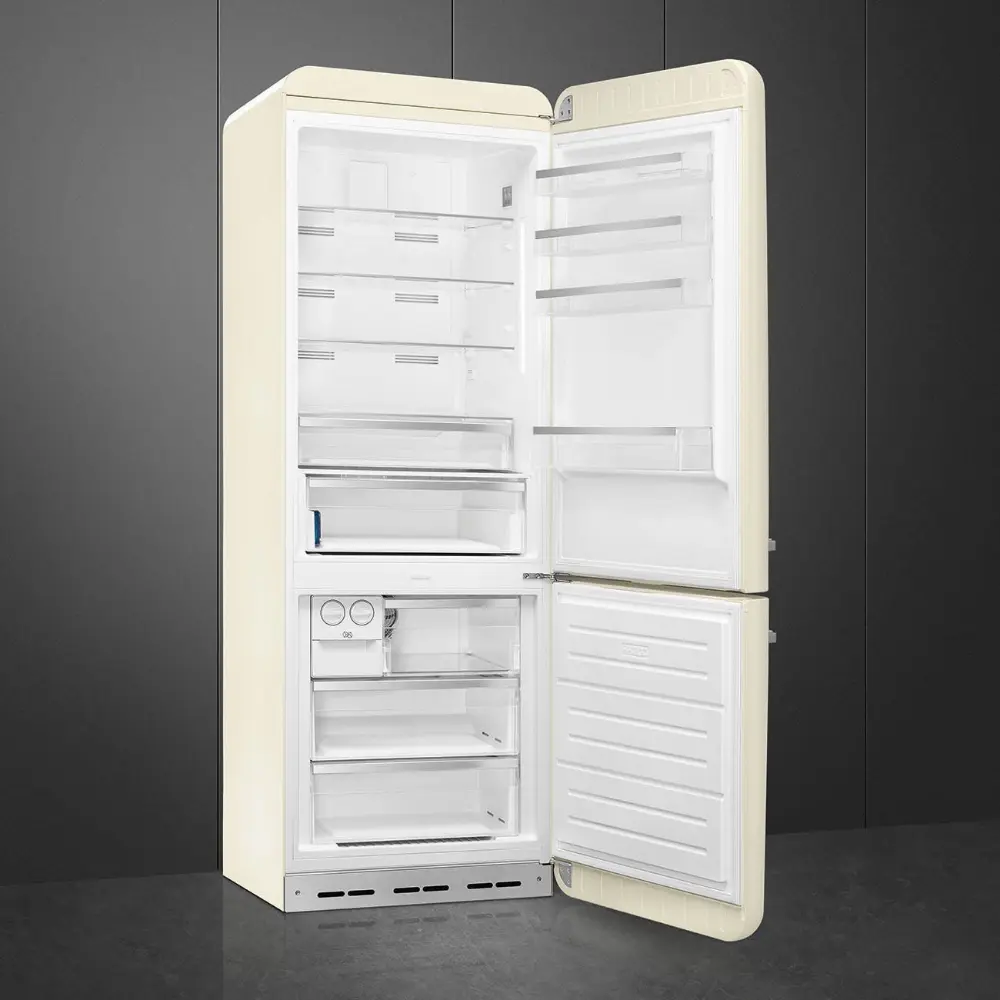 Frigorífico Combinado Smeg Anni 50 XXL (70cm) - Creme - Dobradiça à Direita - FAB38RCR6 - Image 4