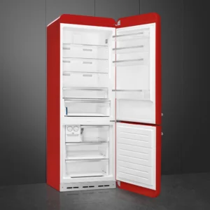 Frigorífico Smeg XXL - 70cm Largura - Anos 50 Vermelho - NoFrost Total - FAB38RRD5