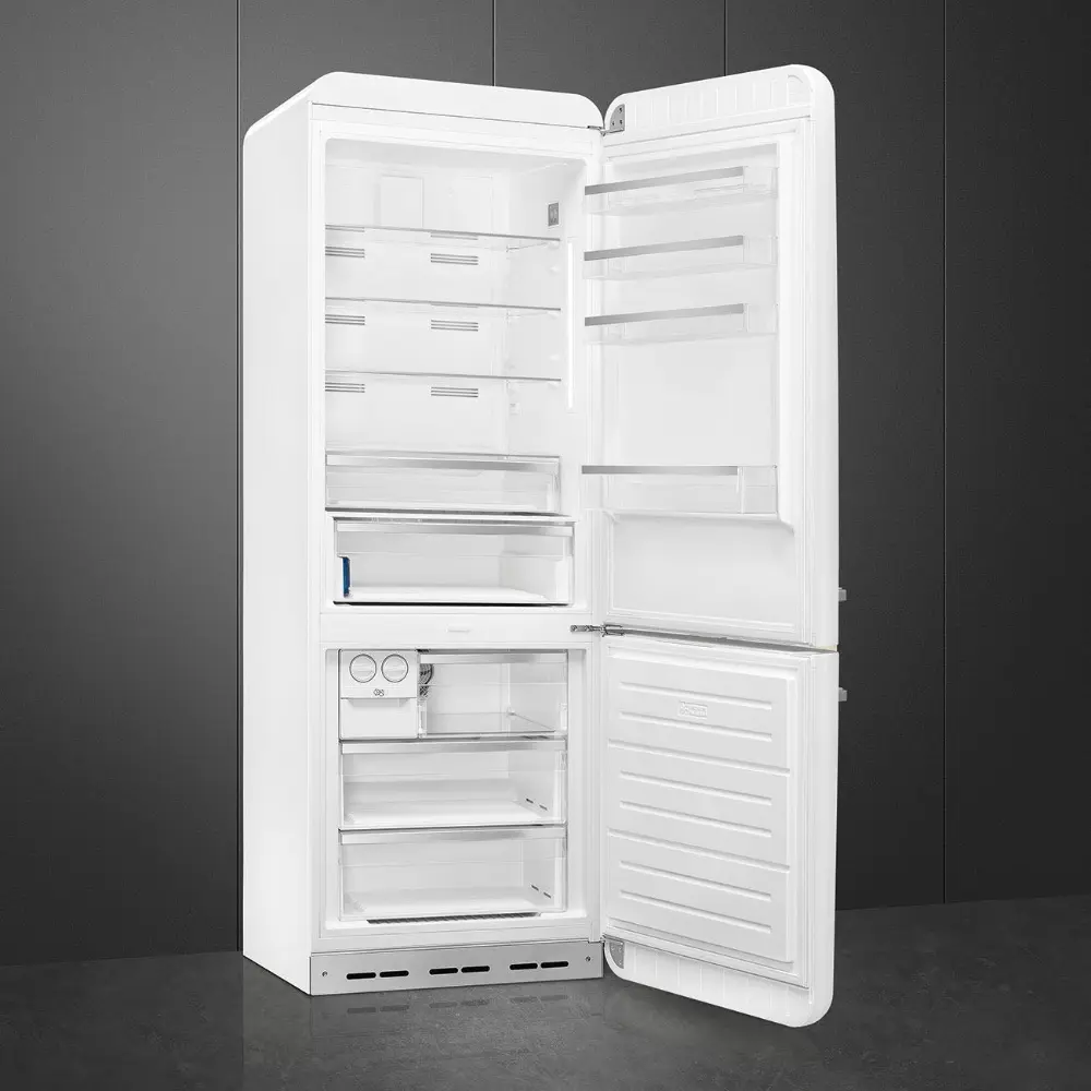 Frigorífico Combinado Smeg Anni 50 XXL (70cm) - Branco - Dobradiça à Direita - FAB38RWH6 - Image 3
