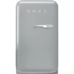 Minibar Smeg Anos 50 - 73cm Altura - Cinza Prata - FAB5LSV5