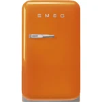 Minibar Smeg Anni 50 - 73cm - Laranja - Dobradiça à Direita - FAB5ROR6