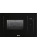 Micro-ondas de Encastre Smeg - 20 Litros - 39cm Altura - Preto - FMI120B3