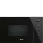 Micro-ondas de Encastre Smeg Linea - 25 Litros - 39cm Altura - Preto - FMI125N