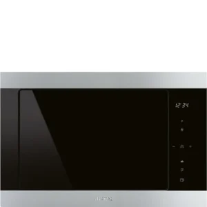 Micro-ondas de Encastre Smeg Classica - 25 Litros - 39cm Altura - Inox - FMI325X