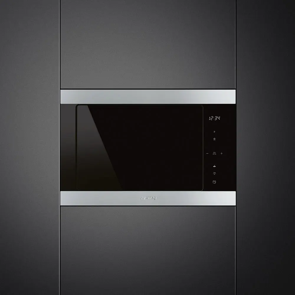 Micro-ondas de Encastre Smeg Classica - 25 Litros - 39cm Altura - Inox - FMI325X - Image 3