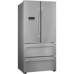 Frigorífico Americano French Door Smeg - 2 Gavetas - Total NoFrost - Inox - FQ55FXDE