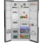 Frigorífico Americano Beko - 580L - NoFrost - HarvestFresh Inox - GN1603140XBN