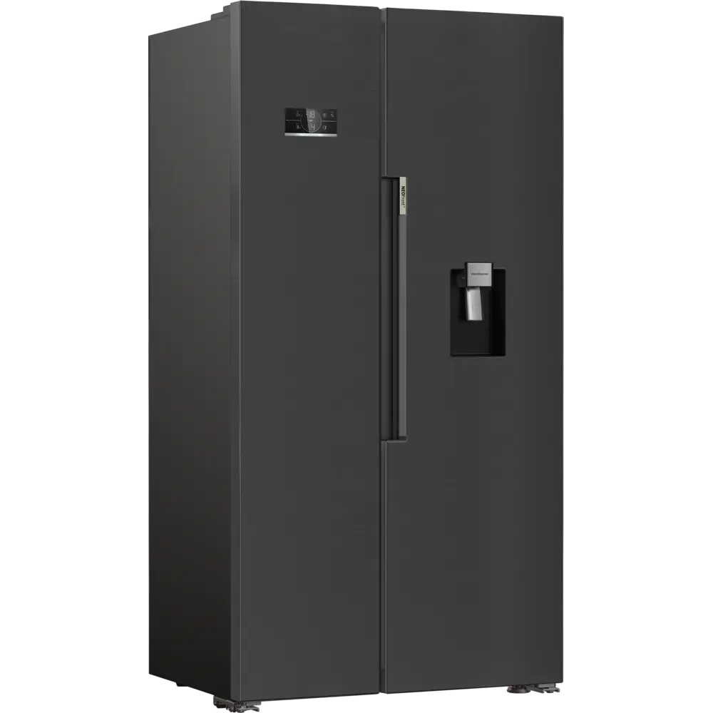 Frigorífico Americano Beko - 576L - NoFrost - Dark Inox com Dispensador - GN163241XBRN - Image 4