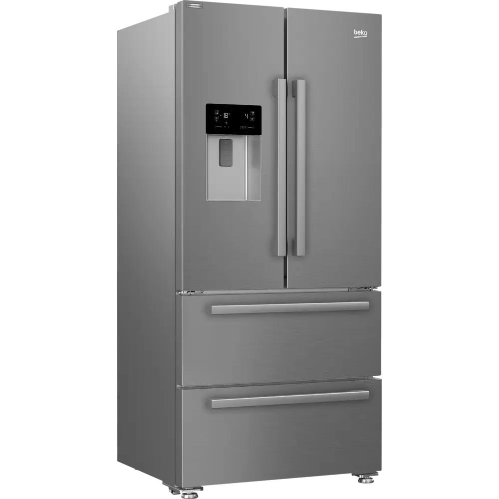 Frigorífico Multiporta Beko - 539L - NoFrost - 4 Portas com Dispensador - GNE60542DXPN - Image 3