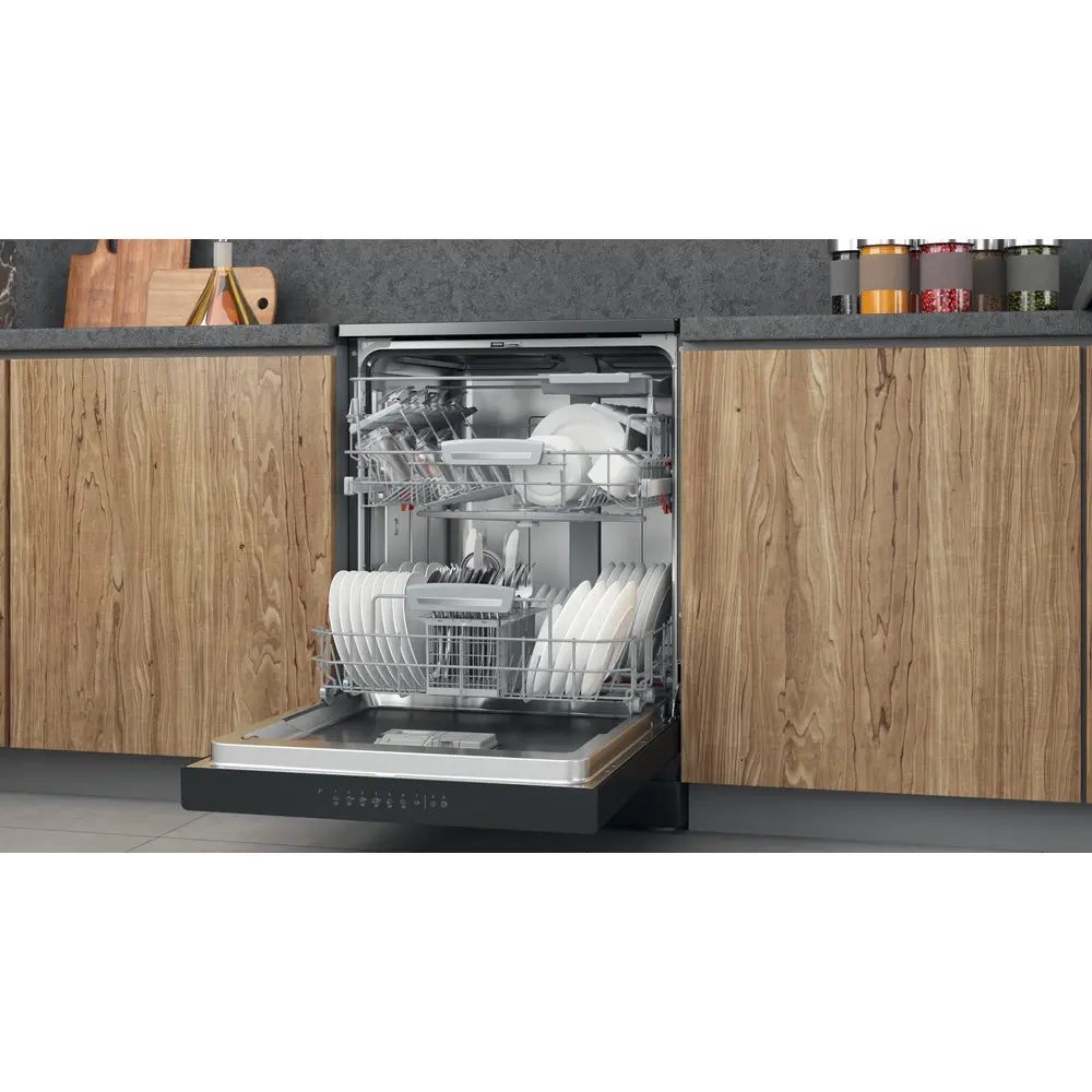 Máquina de Lavar Loiça Hotpoint HA3FB14BN7A0SB - Livre Instalação - 60cm - 14 Conjuntos - Classe B - Image 8