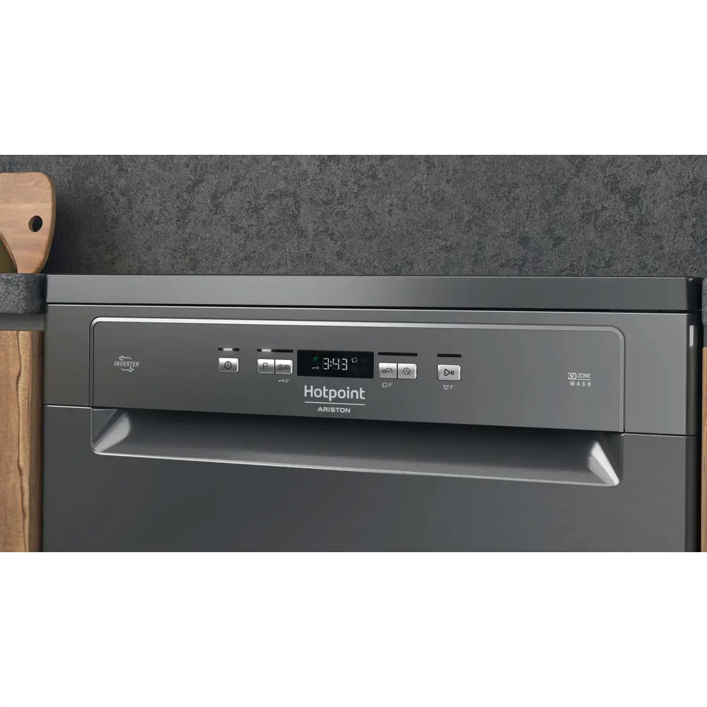 Máquina de Lavar Loiça Hotpoint HA3FB14BN7A0SB - Livre Instalação - 60cm - 14 Conjuntos - Classe B - Image 10