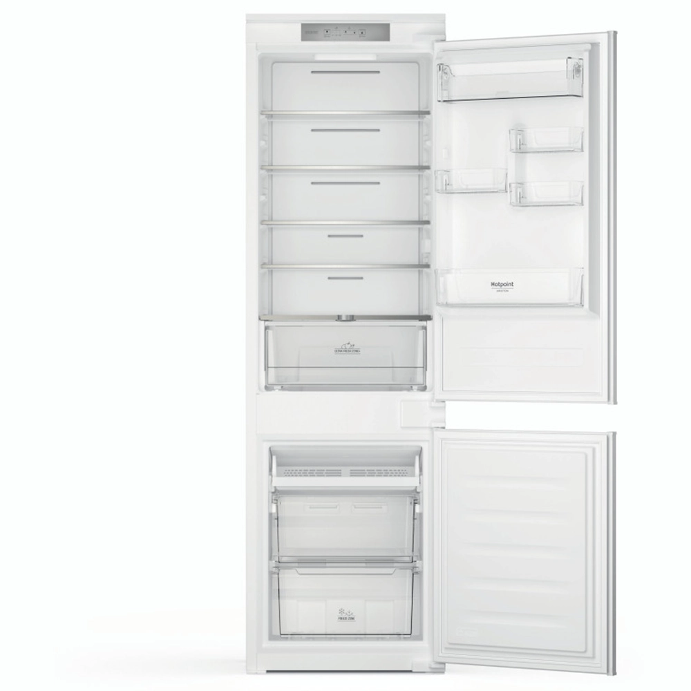Frigorífico Combinado Hotpoint Encastrável HAC18 T312 - No frost, 177 cm, 250 lt, Branco