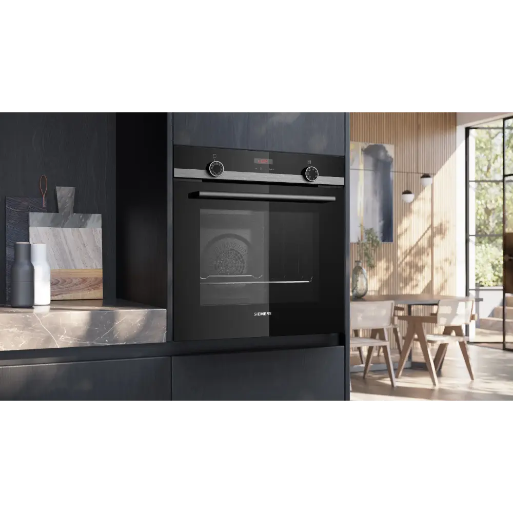 Forno Multifunções Siemens iQ300 - 71L - Pirolítico e Relógio Eletrónico - HB574AER4 - Image 4