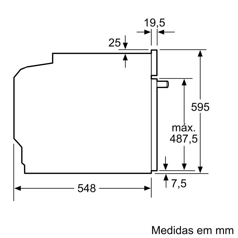 Forno Multifunções Siemens iQ300 - 71L - Pirolítico e Relógio Eletrónico - HB574AER4 - Image 10