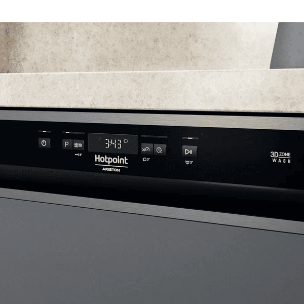 Máquina de Lavar Loiça Encastrável Hotpoint HBC 3C41 W - 59,8 cm, 14 Conjuntos, 9 Programas - Image 3