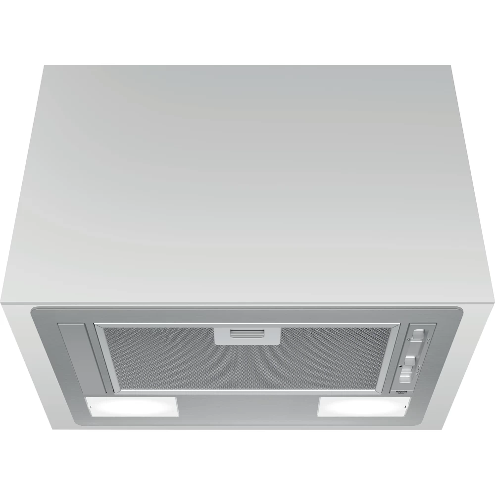 Exaustor Integrável Hotpoint HCT 64 F L SS - 53.4 cm, 224 m³/h, Inox