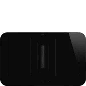 Placa com Exaustor Integrado Smeg Isola - 83cm - 4 Zonas (2 Multizone) - Preto - HHSL7844MB