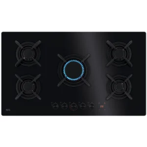 Placa Cristal Gás AEG HKB95453NB