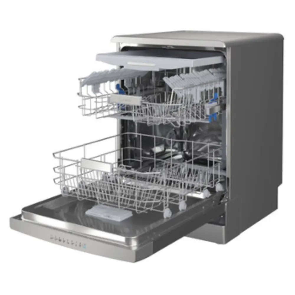 Máquina de Lavar Loiça Indesit I0F D641A X - Livre Instalação - 60cm - Inox - Classe C - Image 2