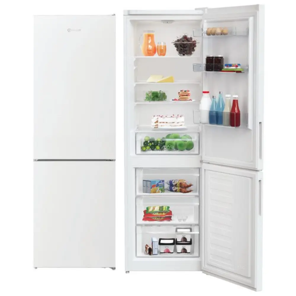 Frigorífico Combinado Indesit - Estático (Low Frost) - Branco - INKS 1361 W4E1