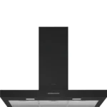 Chaminé Parede Smeg KBT900NE - Preto mate, 90cm, A