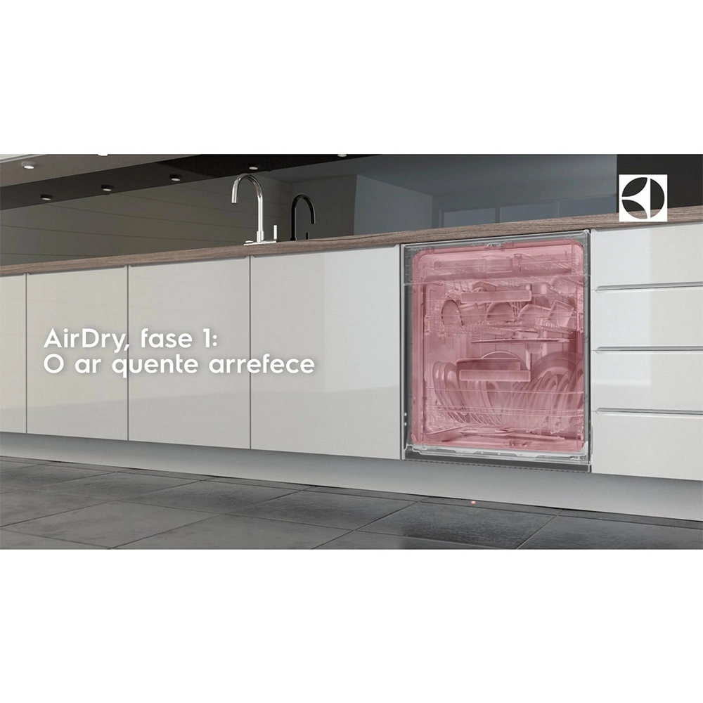 Máquina de Lavar Loiça Electrolux KEAF2100L - Encastre Total - 45cm - 9 Conjuntos - Classe F - Image 7