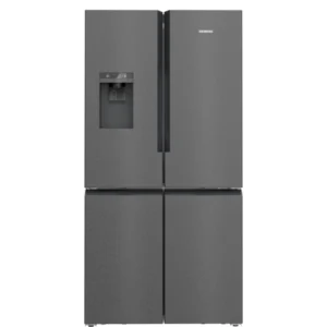 Frigorífico Multiporta Siemens - BlackSteel (Inox Preto) - Dispensador e Gelo - KF96DAXEA