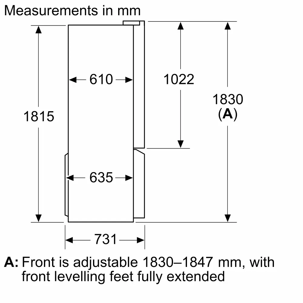 Multi Door American Style Siemens iQ700 - 574L - BlackInox com Home Connect - KF96DPXEA - Image 14