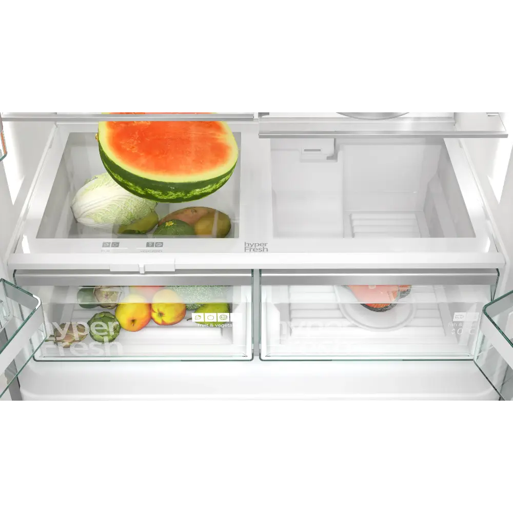 Multi Door American Style Siemens iQ700 - 574L - BlackInox com Home Connect - KF96DPXEA - Image 5