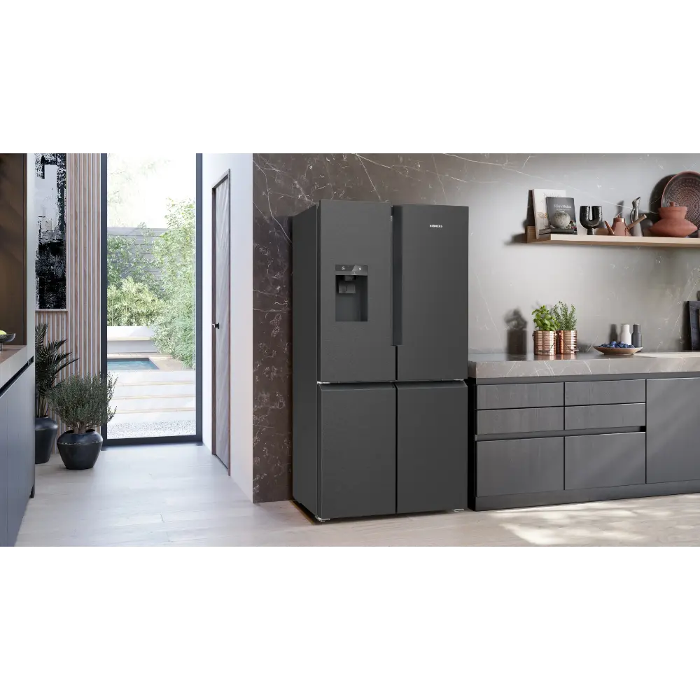 Multi Door American Style Siemens iQ700 - 574L - BlackInox com Home Connect - KF96DPXEA - Image 2