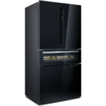 Frigorífico Multiporta Siemens - Design em Vidro Preto - Beverage Center - KF96RSBEA