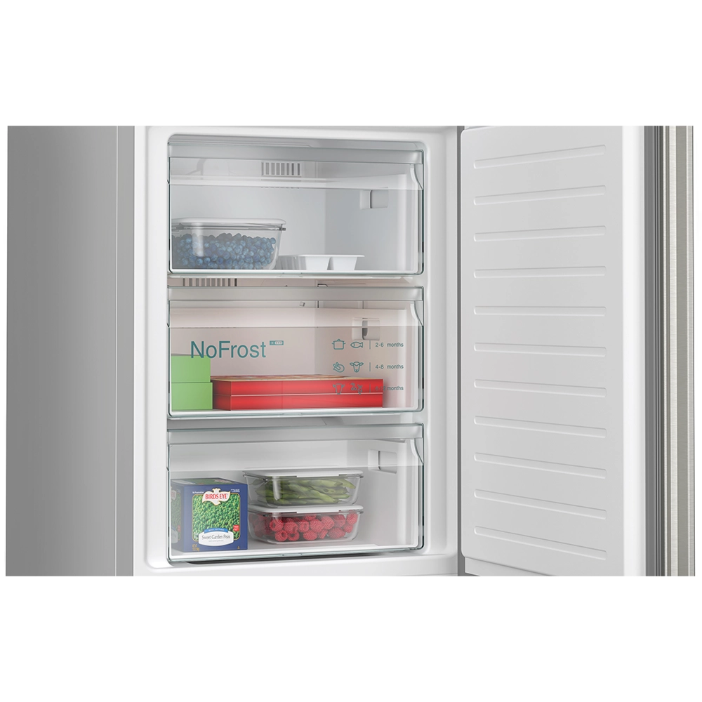 Frigorífico Combinado Siemens - 186cm - HyperFresh - Inox Anti-dedadas - KG36N2ICF - Image 4