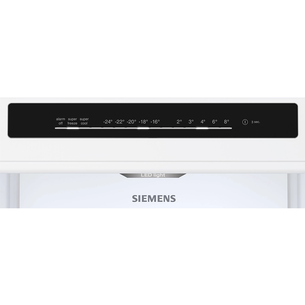 Frigorífico Combinado Siemens - 186cm - HyperFresh - Inox Anti-dedadas - KG36N2ICF - Image 3