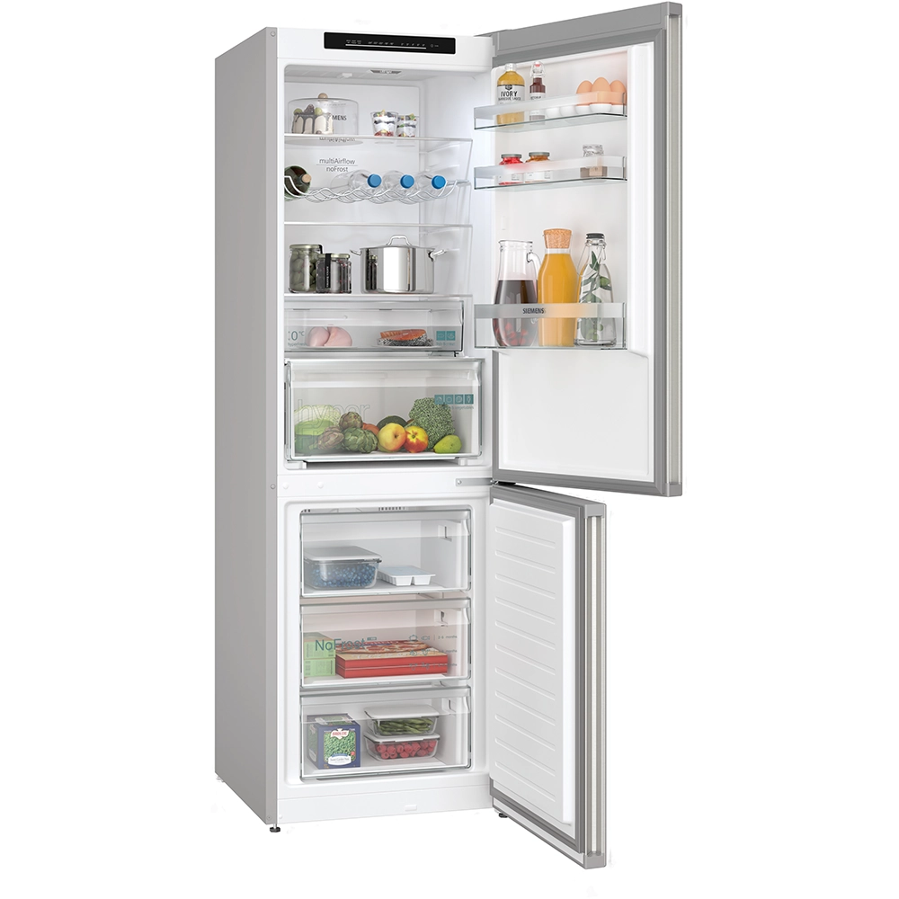 Frigorífico Combinado Siemens - 186cm - HyperFresh - Inox Anti-dedadas - KG36N2ICF - Image 2