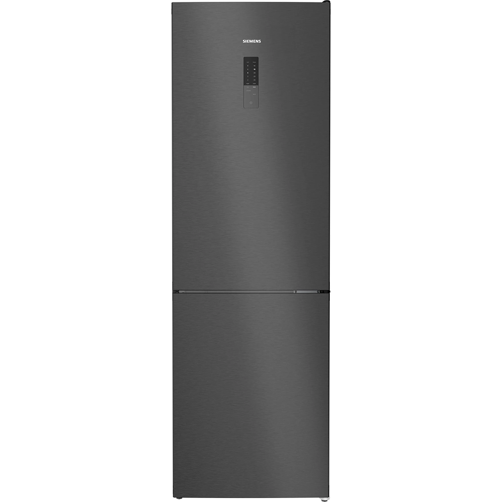 Frigorífico Combinado Siemens - 186cm - BlackSteel (Inox Preto) - KG36NXXBF