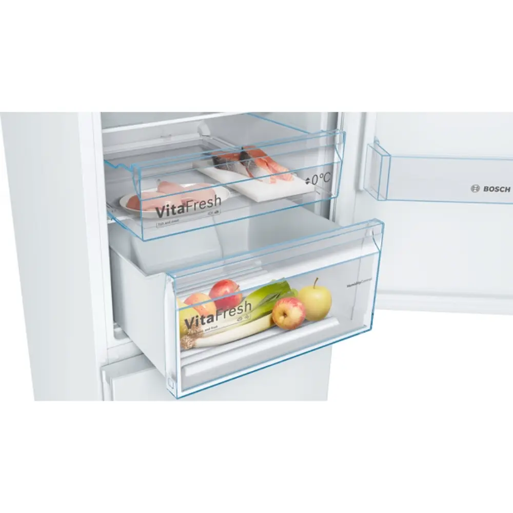 Frigorífico Combinado Bosch - 186cm - VitaFresh - Branco - KGN36VWDB - Image 5