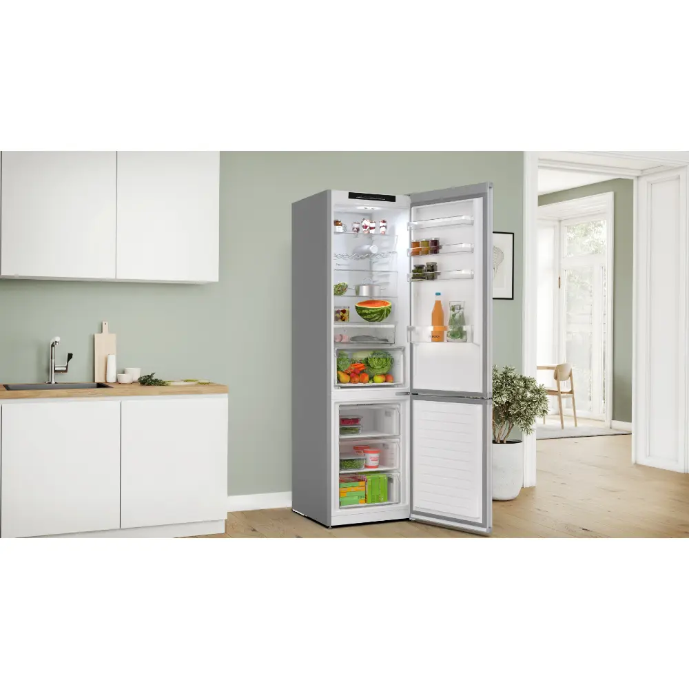 Frigorífico Combinado Bosch - 203cm - NoFrost - Inox Look - KGN392I1F - Image 2